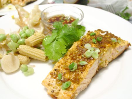 salmon dinner