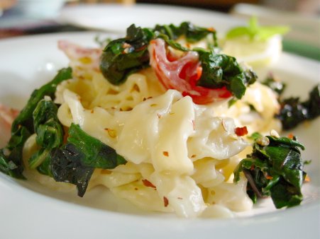 Pasta with Chard