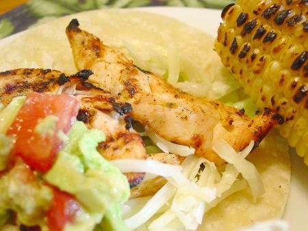 Chicken and Corn on the Grill