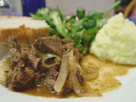 Leftover Pot Roast and Mashed Potatoes