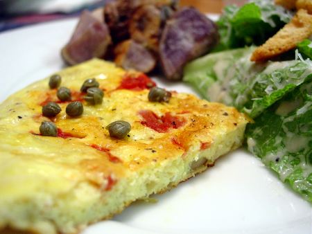 Salmon Cream Cheese Frittata