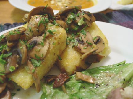 Mushroom Polenta
