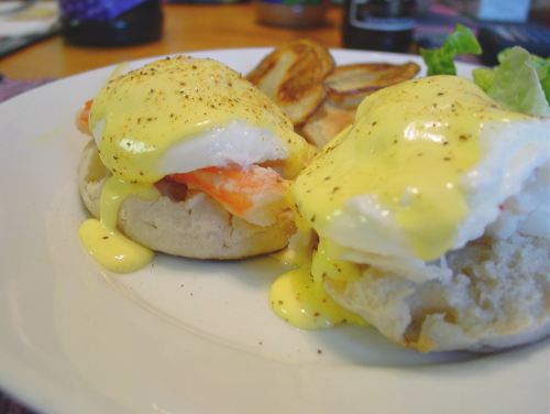 Crab Eggs Benedict