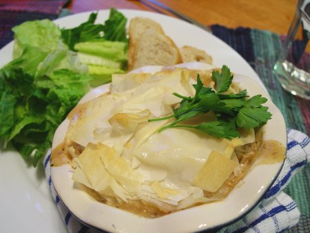 Chicken Sausage Pot Pie