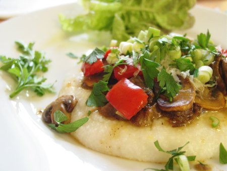 Leftover Pot Roast and Cheesy Grits