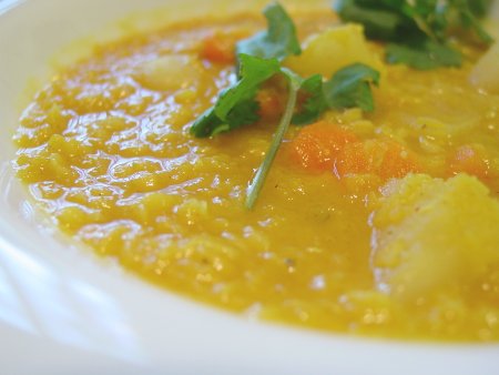 Curry Red Lentil Soup