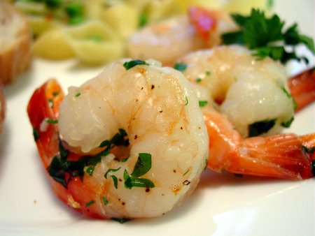 Garlic Wine Shrimp