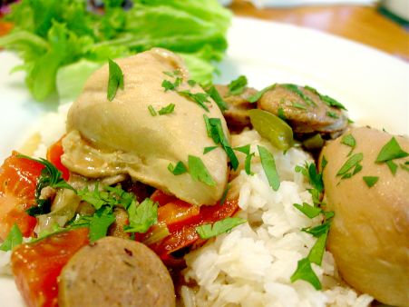 Chicken Andouille Stew