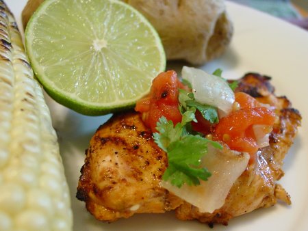 Grilled Chile Lime Chicken