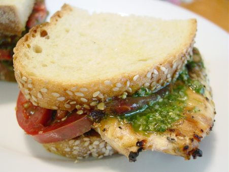 Pesto Chicken Sandwich