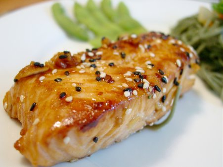 Lemon Salmon Teriyaki
