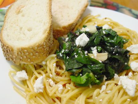 Pasta with Chard