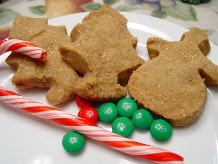 Ginger Shortbread Cookies