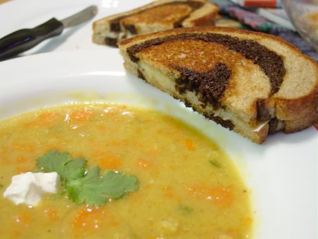 Soup and (Grilled Cheese) Sandwiches