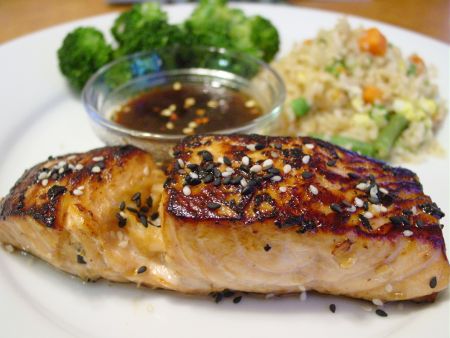 Salmon Teriyaki