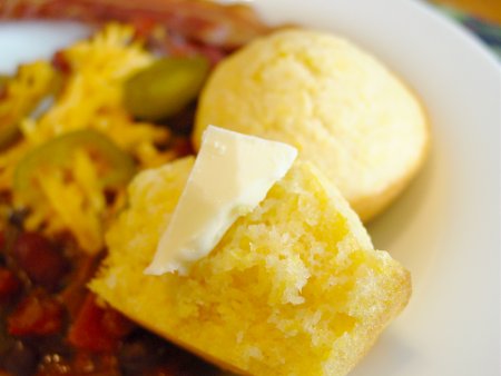 Leftovers and Corn Muffins