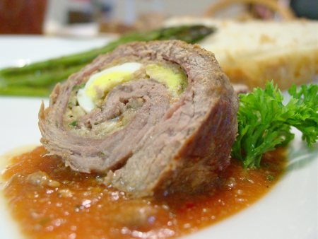 Nanny's Beef Braciole