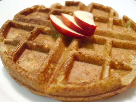 Cinnamon Oatmeal Waffles