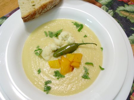 Spicy Cauliflower Soup