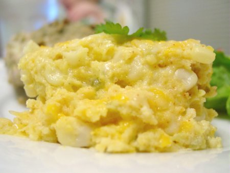 Chile Cheese Corn Pie