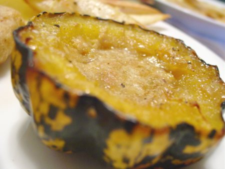 Honey Mustard Glazed Acorn Squash