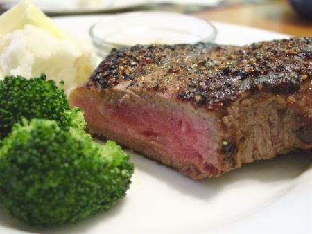 Peppercorn Steak Before Shopping