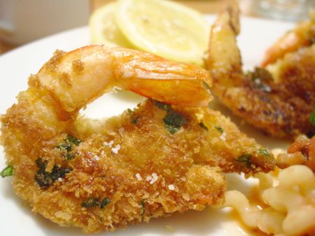 Crispy Butterflied Shrimp