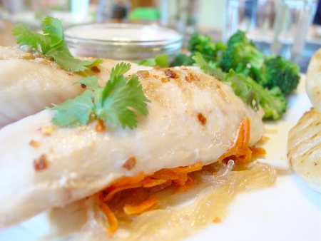 Asian-Style Baked Fish Packages