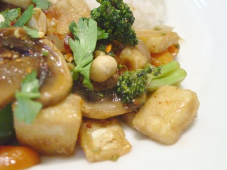 Crispy Tofu Stir Fry