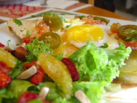 Pineapple Huevos Rancheros