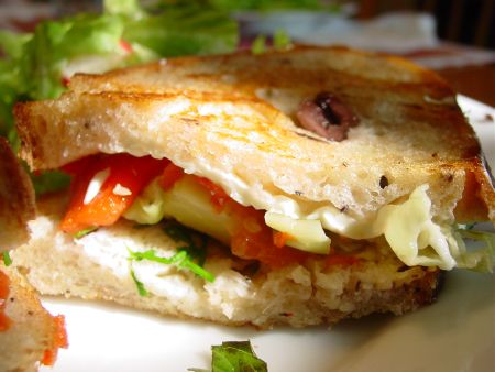 Veggie Grilled Cheese