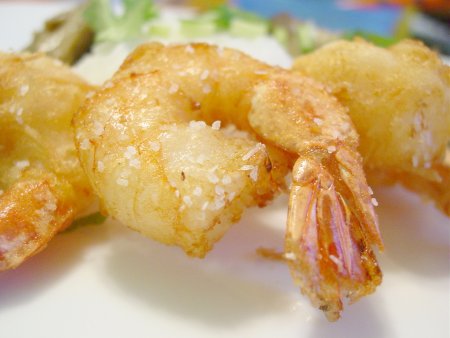 Coconut Beer-Battered Shrimp