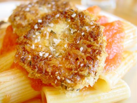 Fried Eggplant Pasta