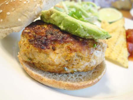 Spicy Turkey Burgers