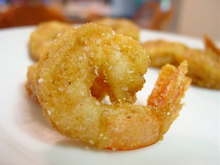 Fried Cornmeal Shrimp