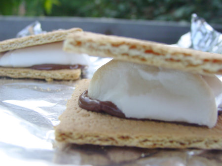 Our Grilled S'mores