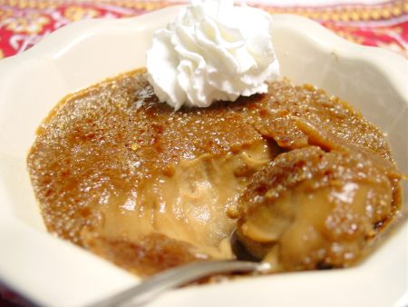 Butterscotch Pudding Brûlée