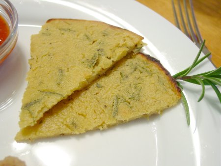 Chickpea Rosemary Pancake