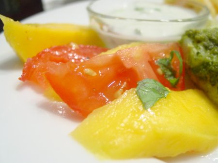 Mango and Tomato Salad