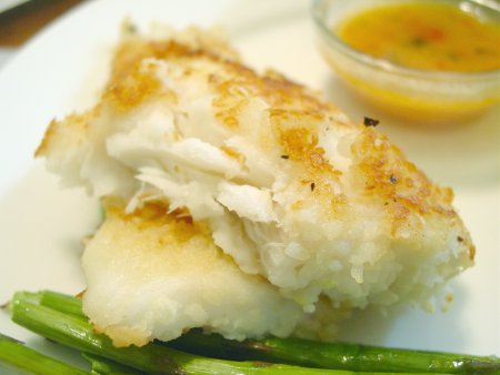 Pan-Fried Fish with Potato Crust